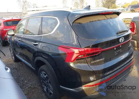 2022 Hyundai Santa Fe Hybrid Sel Premium from USA, damaged, VIN KM8S3DA15NU054744